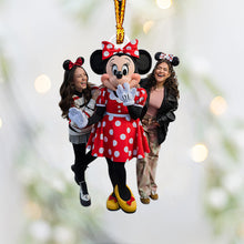 Load image into Gallery viewer, Personalized Mickey Mouse Shaped Ornament Custom Gift for Christmas