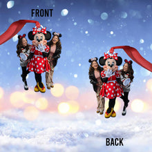 Load image into Gallery viewer, Personalized Mickey Mouse Shaped Ornament Custom Gift for Christmas