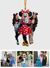 Load image into Gallery viewer, Personalized Mickey Mouse Shaped Ornament Custom Gift for Christmas