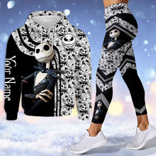 Load image into Gallery viewer, Personalized King Of Nightmare Hoodie & Leggings Set for Halloween