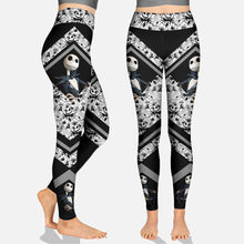 Load image into Gallery viewer, Personalized King Of Nightmare Hoodie & Leggings Set for Halloween