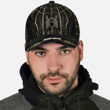 Load image into Gallery viewer, Personalized Black Gold Classic Cap Custom Name Gift for Dad