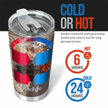 Load image into Gallery viewer, Personalized Couple Car Tumbler Custom Names Unique Gift