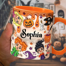 Load image into Gallery viewer, Personalized Three Witches Halloween Accent Mug Gift for Any Occasion