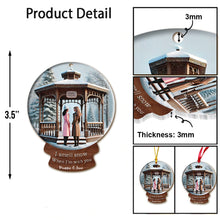 Load image into Gallery viewer, Custom I Smell Snow Ornament Personalized Gift for Christmas