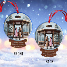 Load image into Gallery viewer, Custom I Smell Snow Ornament Personalized Gift for Christmas