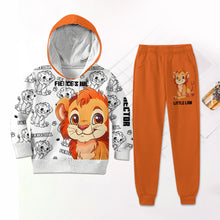 Load image into Gallery viewer, Personalized Kid Hoodie & Jogger Pants Little Lion Gift