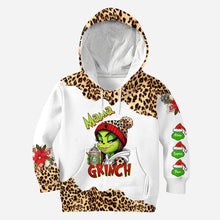 Load image into Gallery viewer, Personalized Grinch Mama Hoodie & Leggings Set Custom Name Gift for Christmas