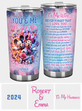 Load image into Gallery viewer, Personalized Tumbler Custom Love Message Gift for Wife/Girlfriend