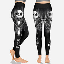 Load image into Gallery viewer, Personalized Nightmare Before Christmas Hoodie & Leggings Set for Women