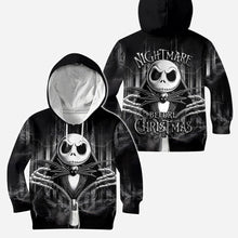 Load image into Gallery viewer, Personalized Nightmare Before Christmas Hoodie & Leggings Set for Women