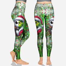 Load image into Gallery viewer, Personalized Christmas Hoodie and Leggings Set for Women | Custom Name Gift