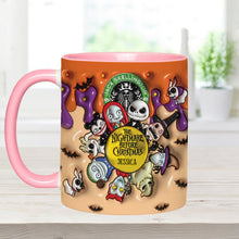 Load image into Gallery viewer, Personalized Nightmare Before Christmas Mug Custom Name Gift