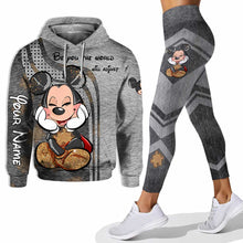 Load image into Gallery viewer, Personalized Autism Awareness Hoodie and Leggings Set for Kids