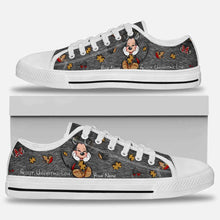Load image into Gallery viewer, Personalized Autism Awareness Low Top Shoes Custom Name Gift for Mom