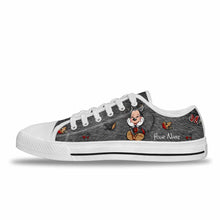 Load image into Gallery viewer, Personalized Low Top Shoes with Mouse Ears for Birthdays & Christmas