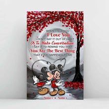 Load image into Gallery viewer, Personalized LGBT Couple Love Support Poster Custom Names