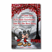 Load image into Gallery viewer, Personalized LGBT Couple Love Support Poster Custom Names