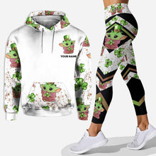 Load image into Gallery viewer, Personalized Lucky Hoodie and Leggings Set for Women | Custom Name Gift