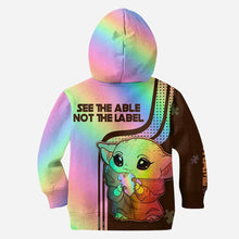 Load image into Gallery viewer, Personalized Autism Awareness Hoodie and Leggings Set for Kids & Adults