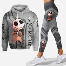 Load image into Gallery viewer, Personalized You Matter Hoodie & Leggings Set for Comfort and Style