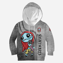 Load image into Gallery viewer, Personalized Cute Nightmares Hoodie & Leggings Set for Her