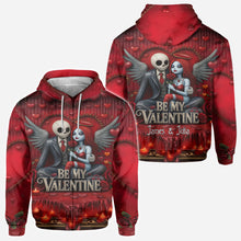 Load image into Gallery viewer, Personalized All Over Shirt Be My Valentine Gift for Couples
