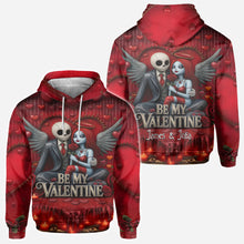 Load image into Gallery viewer, Personalized All Over Shirt Be My Valentine Gift for Couples