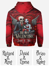 Load image into Gallery viewer, Personalized All Over Shirt Be My Valentine Gift for Couples