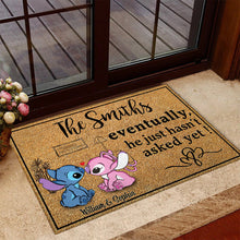 Load image into Gallery viewer, Personalized Ohana Doormat Custom Family Name Gift Home Decor