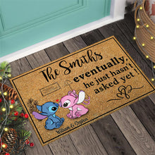 Load image into Gallery viewer, Personalized Ohana Doormat Custom Family Name Gift Home Decor
