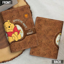 Load image into Gallery viewer, Personalized Winnie the Pooh Passport Holder Custom Name Gift