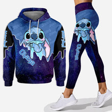 Load image into Gallery viewer, Personalized Ohana Hoodie and Leggings Set Custom Gift
