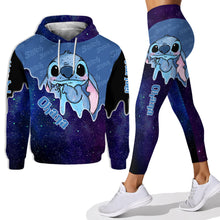 Load image into Gallery viewer, Personalized Ohana Hoodie and Leggings Set Custom Gift