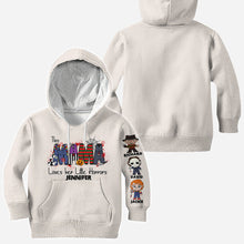 Load image into Gallery viewer, Personalized Horror Theme All-Over Shirt for Mom | Custom Name Gift