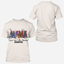 Load image into Gallery viewer, Personalized Horror Theme All-Over Shirt for Mom | Custom Name Gift