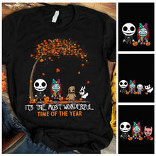 Load image into Gallery viewer, Personalized Halloween T-shirt & Hoodie with Custom Names for Family