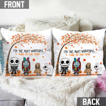 Load image into Gallery viewer, Personalized Halloween Nightmare Throw Pillow Decor Gift