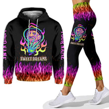Load image into Gallery viewer, Custom Name Sweet Dreams Hoodie and Leggings Set for Women