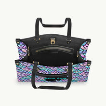Load image into Gallery viewer, Personalized Leather Handbag with Mickey Design Gift for Her