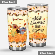 Load image into Gallery viewer, Personalized Fall Tumbler Custom Name Ohana Gift for Mom
