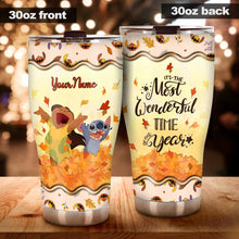 Load image into Gallery viewer, Personalized Fall Tumbler Custom Name Ohana Gift for Mom