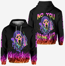 Load image into Gallery viewer, Personalized No You Hang Up Hoodie & Leggings Set for Couples