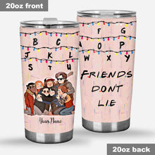 Load image into Gallery viewer, Personalized Stranger Things Tumbler Custom Name Gift for Fans