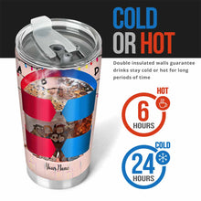 Load image into Gallery viewer, Personalized Stranger Things Tumbler Custom Name Gift for Fans