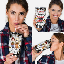 Load image into Gallery viewer, Personalized Halloween Tumbler Custom Bestie Forever Drinkware