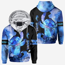 Load image into Gallery viewer, Personalized All Over T-shirt and Hoodie for Couples Gift