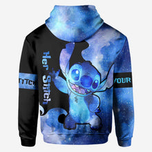 Load image into Gallery viewer, Personalized Couple Hoodie and T-shirt Set Custom Design Gift