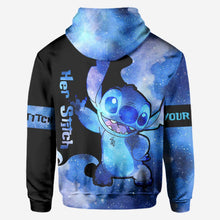 Load image into Gallery viewer, Personalized All Over T-shirt and Hoodie for Couples Gift
