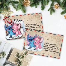 Load image into Gallery viewer, Personalized Ohana Wooden Pop-Out Ornament Custom Gift for Partner - Christmas Decoration